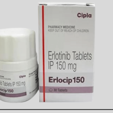 Erlocip 150mg Erlotinib Tablet – Anticancer medication used for treating non-small cell lung cancer, offered by Rizochem Pharmaceuticals