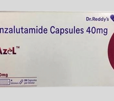 Azel Enzalutamide 40mg Capsule – An androgen receptor inhibitor used for the treatment of metastatic and advanced prostate cancer. Available for export from Rizochem Pharmaceuticals.