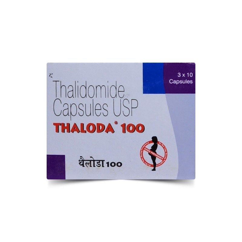 Thalidomide Capsule 100mg Thaloda By RIzochem Pharmaceuticals