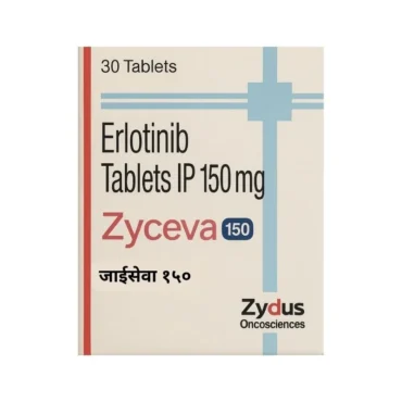 Zyceva Erlotinib 150mg Tablet – Targeted therapy for non-small cell lung cancer and pancreatic cancer, supplied globally by Rizochem Pharmaceuticals