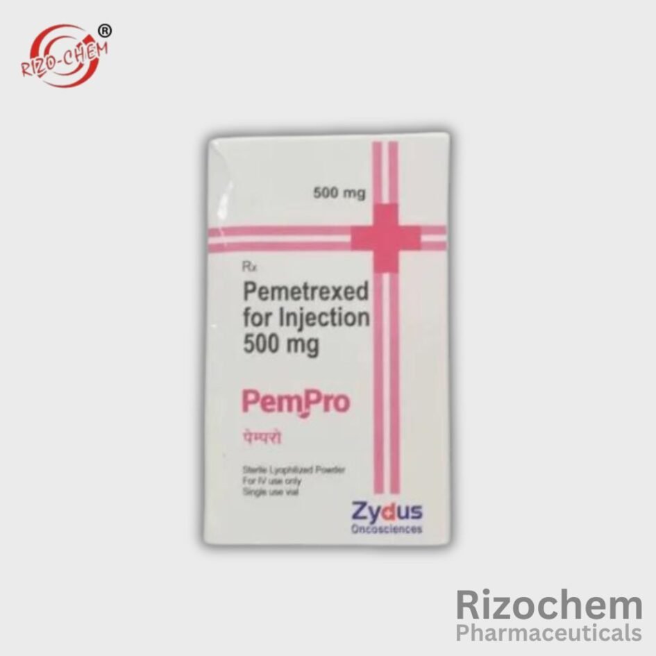 Pemetrexed 500mg by Rizochem Pharmaceuticals