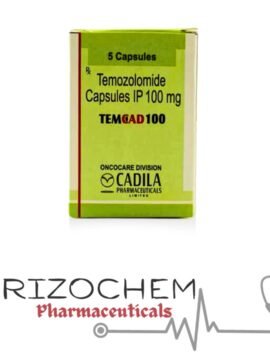 Temozolomide 100mg capsule - high-quality cancer medication from leading pharmaceutical wholesalers and exporters.
