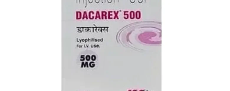 Dacarbazine Injections Dacarex 500mg - Quality Medication from Rizochem Pharmaceuticals.
