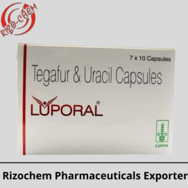 Luporal Tegafur 100mg + Uracil 224mg Capsule | Rizochem Pharma