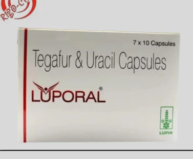 Luporal Tegafur 100mg + Uracil 224mg Capsule | Rizochem Pharma