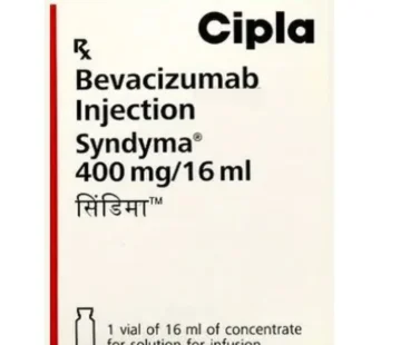 Bevacizumab 400mg Injection Syndyma - high-strength anti-cancer medication offered by Rizochem Pharmaceuticals, used to treat various cancers by inhibiting tumor growth.