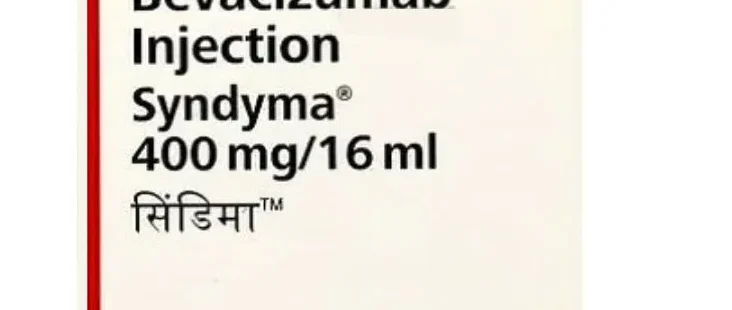 Bevacizumab 400mg Injection Syndyma - high-strength anti-cancer medication offered by Rizochem Pharmaceuticals, used to treat various cancers by inhibiting tumor growth.