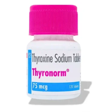 Levothyroxine 75 mcg Tablet by Rizochem Pharmaceuticals