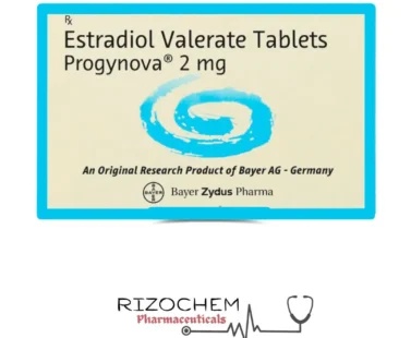 stradiol Valerate Tablets 2mg Progynova by Rizochem Pharmaceuticals - Hormone Replacement Therapy Medication