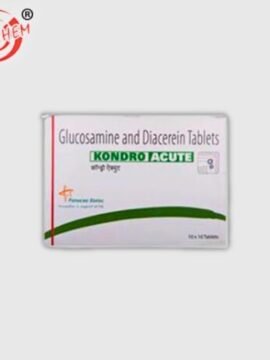 Diacerein and Glucosamine Tablets Kondro Acute