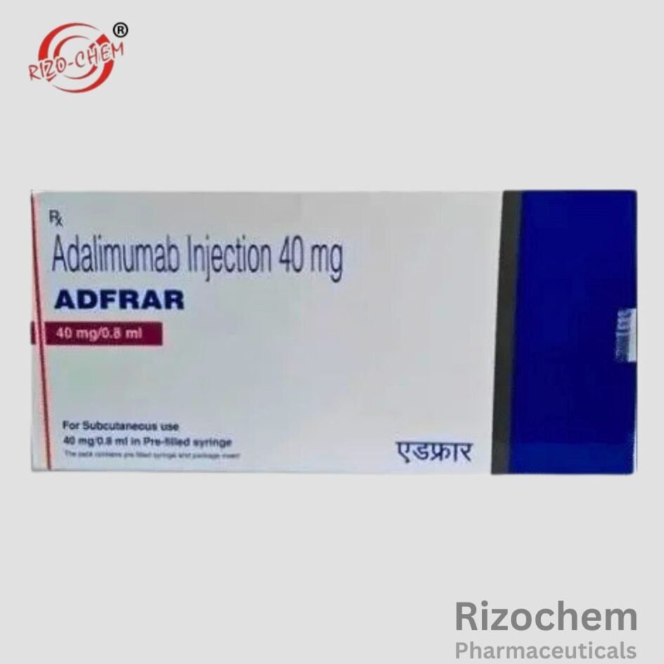 Adalimumab 40 mg Injection Adfrar - Pharmaceuticals Wholesaler & Exporter