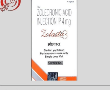 Zoledronic Zolasta 4mg Injection | Rizochem Pharmaceuticals Exporter