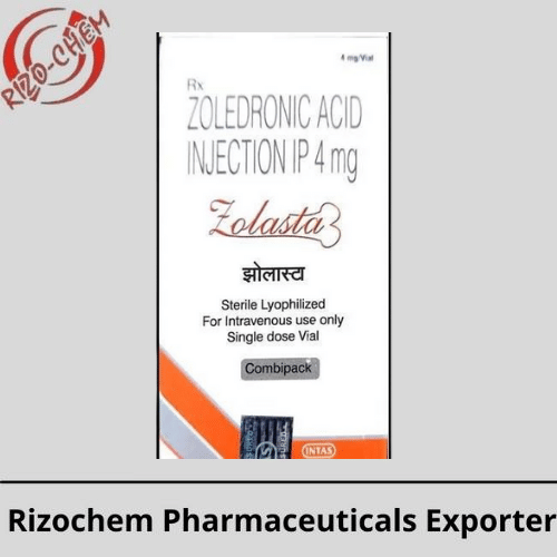 Zoledronic Zolasta 4mg Injection | Rizochem Pharmaceuticals Exporter