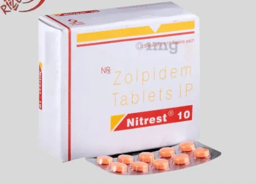 Zolpidem 10 mg Tablet Nitrest