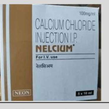 Nelcium Calcium Chloride Injection | Rizochem Pharmaceuticals Exporter