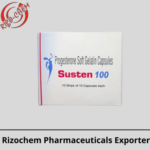 Susten 100 Progesterone 100 mg Capsule | Rizochem Pharmaceuticals