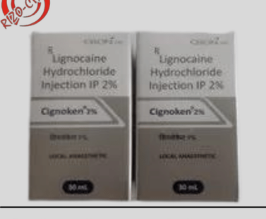 Cignoken 2% Lignocaine Adrenaline Injection | Rizochem Pharmaceuticals