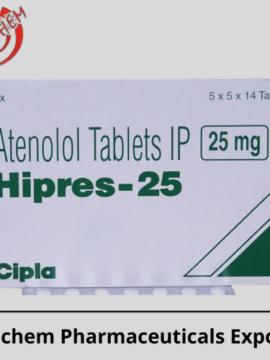 Hipres Atenlol 20mg Tablet | Rizochem Pharmaceuticals Exporter