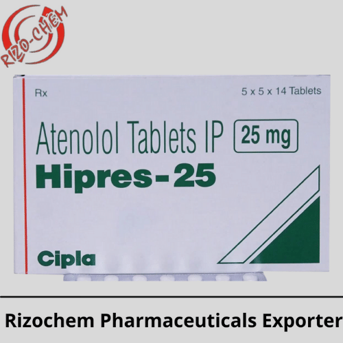 Hipres Atenlol 20mg Tablet | Rizochem Pharmaceuticals Exporter