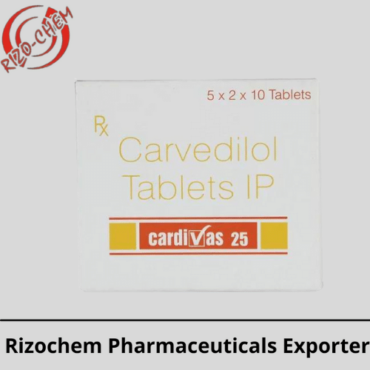 Carvedilol 25 mg Tablet Cardivas