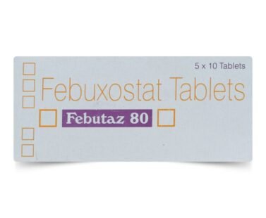 Febuxostat Tablets 80mg Febutaz by rizochem pharmaceuticals