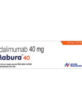 Adalimumab Injection 40mg Mabura by rizochem pharmaceuticals