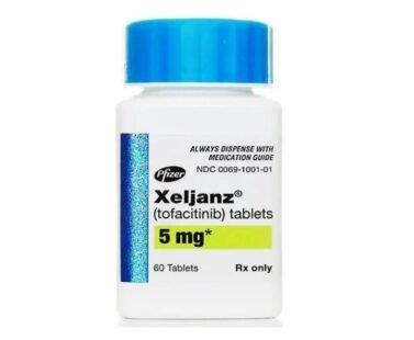 Tofacitinib 5mg Tablet Xeljanz by rizochem pharmaceuticals