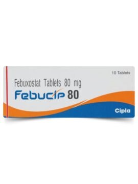 Febuxostat 80mg Tablet by rizochem pharmaceuticals