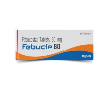 Febuxostat 80mg Tablet by rizochem pharmaceuticals