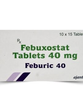 Febuxostat Tablets 40 mg Feburic by rizochem pharmaceuticals