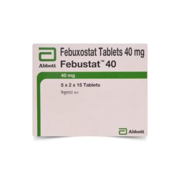 Febuxostat Tablets 40 mg Febustat by rizochem pharmaceuticals