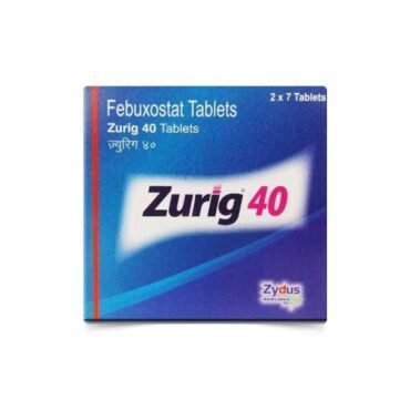 Febuxostat Tablets 40 mg Zurig by rizochem pharmaceuticals