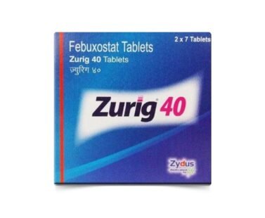 Febuxostat Tablets 40 mg Zurig by rizochem pharmaceuticals