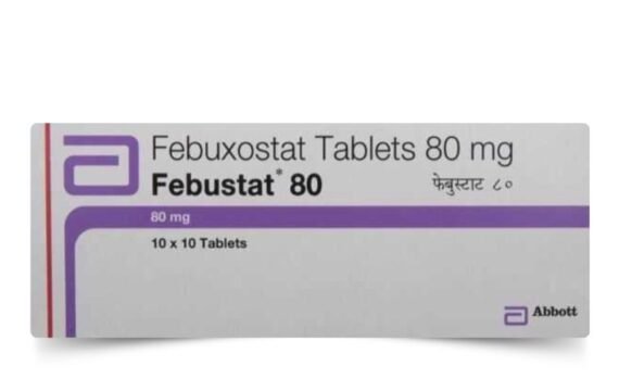 Febuxostat Tablets 80mg Febustat by rizochem pharmaceuticals