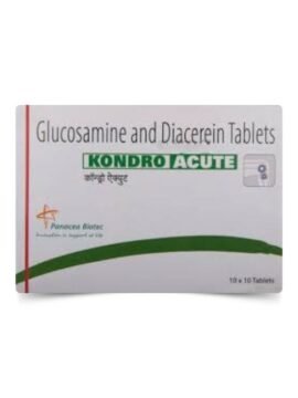 Diacerein and Glucosamine Tablets Kondro Acute by rizochem pharmaceuticals