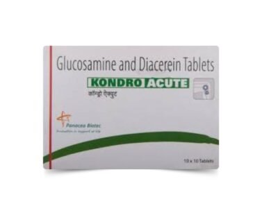 Diacerein and Glucosamine Tablets Kondro Acute by rizochem pharmaceuticals