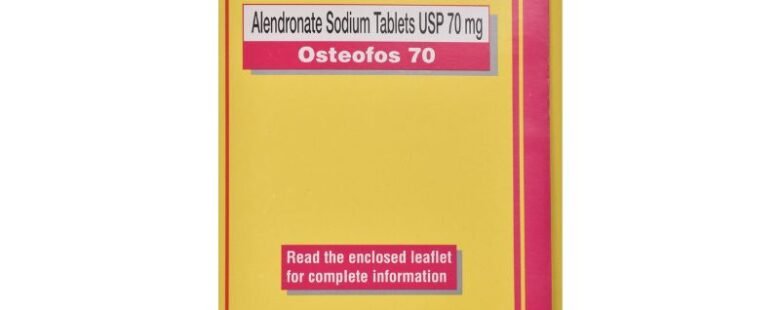 Alendronate 70mg tablet Osteofos by rizochem pharmaceuticals