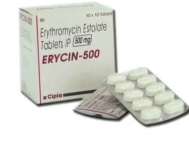 Erythromycin 500mg tablet by Rizochem pharmaceuticals