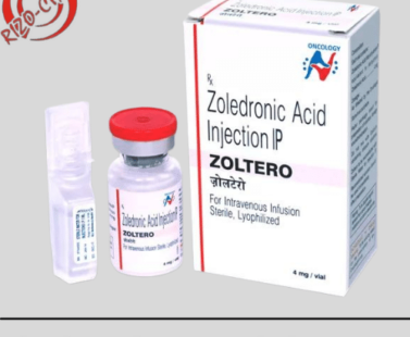 Zoltero Zoledronic Acid 4mg Injection | Rizochem Pharmaceuticals Exports