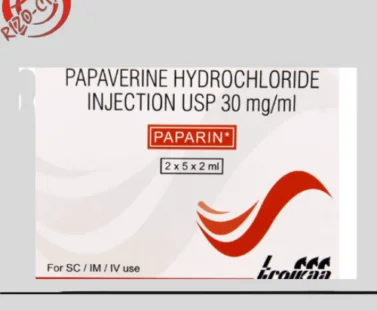 Paparin 2ml Papaverine Injection | Rizochem Pharmaceuticals Exporter