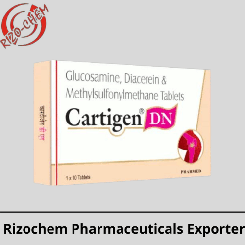 Glucosamine, Diacerein and MSM Tablet Cartigen DN