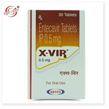 Entecavir 0.5 tab by Rizochem Pharmaceuticals