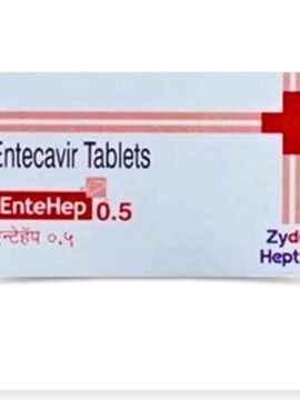 Entehep 0.5mg Tablet by Rizochem Pharmaceuticals
