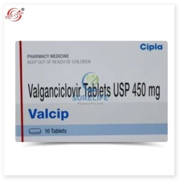 Valganciclovir 450 mg Tablet by Rizochem Pharmaceuticals