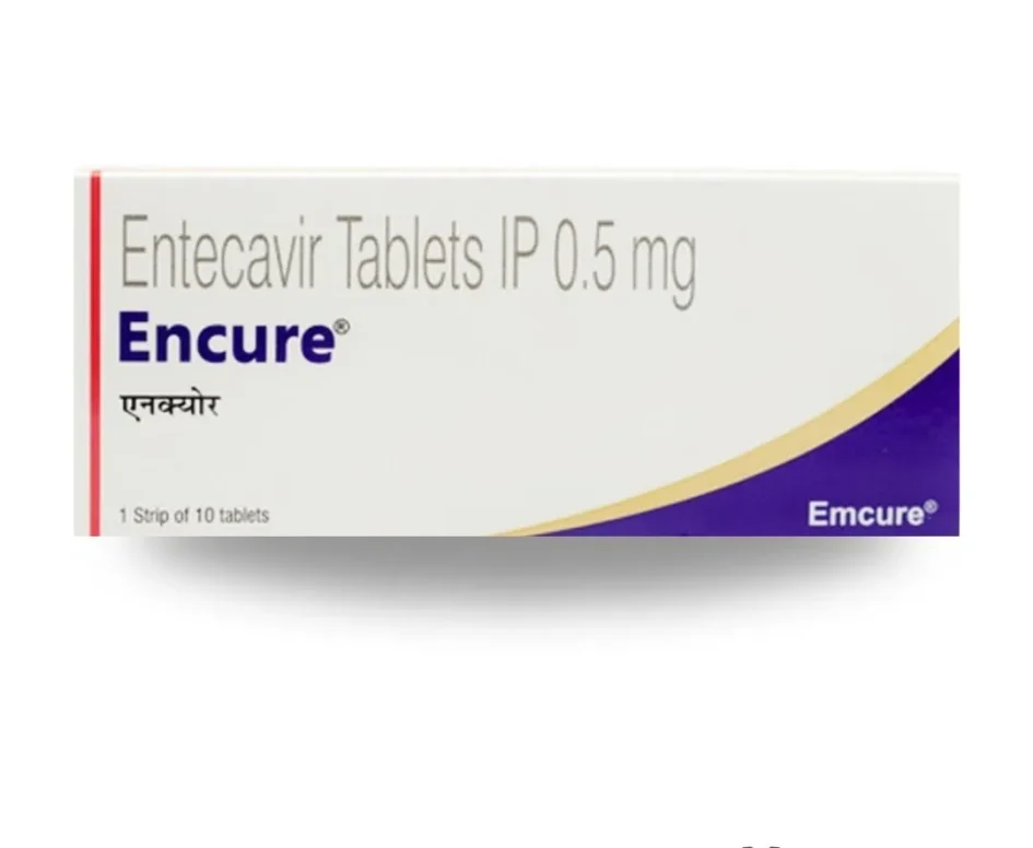 Entecavir 0.5 mg Tablet Encure