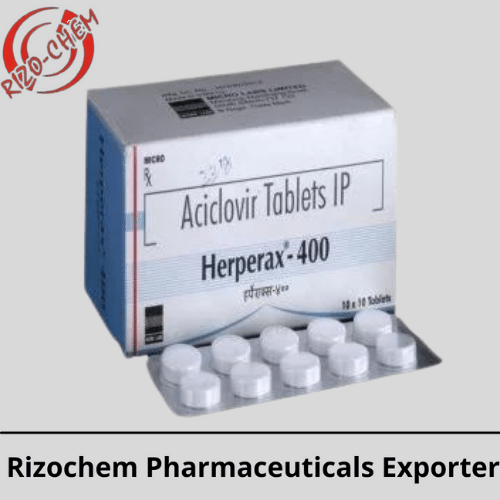 Aciclovir tablets 400mg Herperax 400