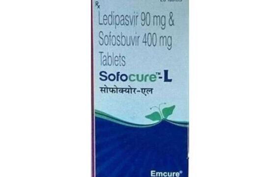 Ledipasvir 90 mg, sofosbuvir 400 mg by rizochem pharmaceuticals