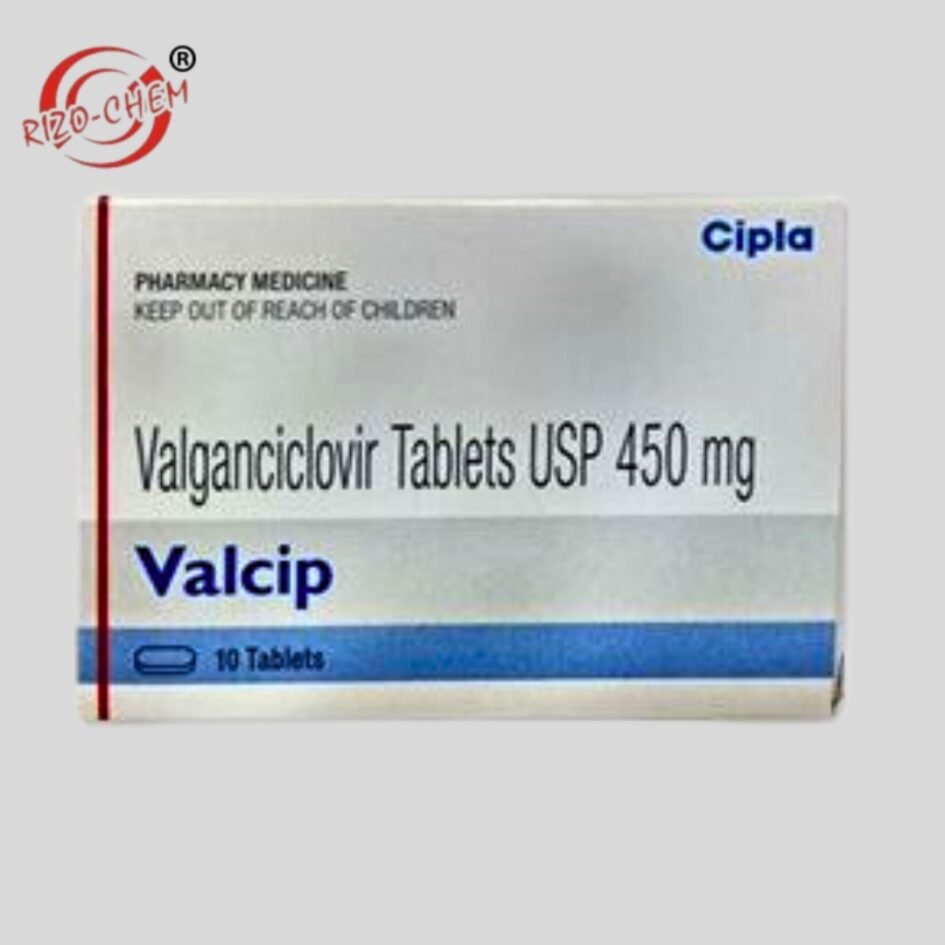 Valcip- Valganciclovir 450mg Tablet