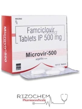 Famciclovir 500mg Tablet by Rizochem Pharmaceuticals.