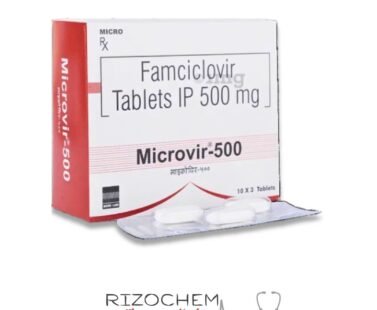 Famciclovir 500mg Tablet by Rizochem Pharmaceuticals.